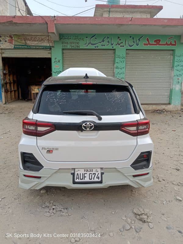 Toyota Raize Body Kits Available contact Whatsapp Mahboob03183503424 14