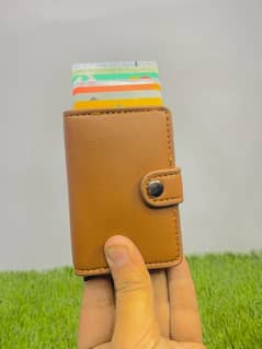 Popup card wallet for male and female