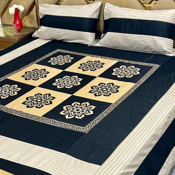 Double Bedsheet 3Pcs 0