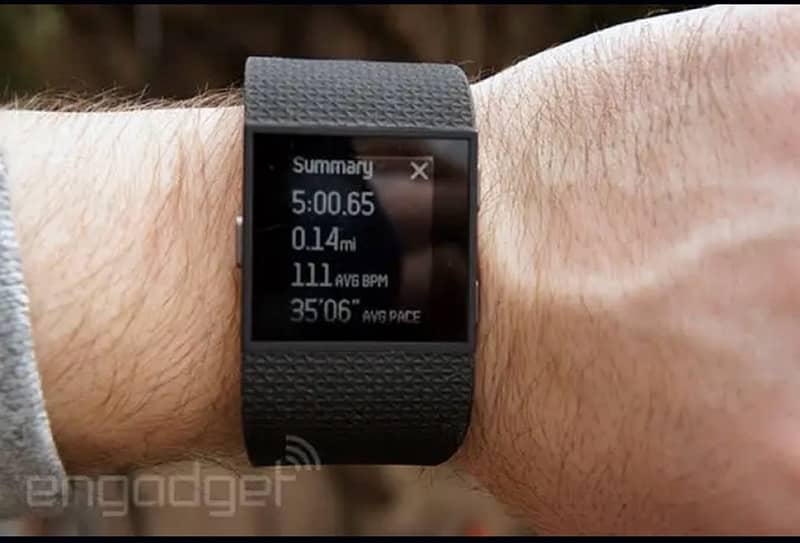 Fitbit Surge with GPS tracking Used by Imran Khan 5