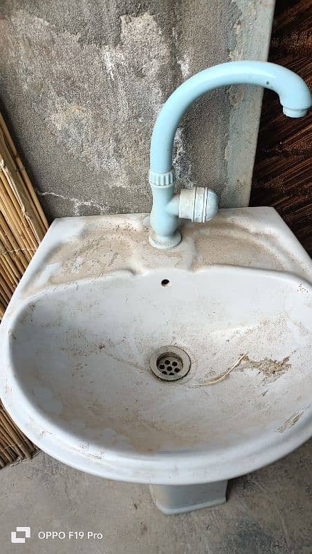 small used Basin With Tap 0