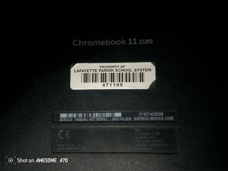 Dell Chromebook 4gb+16gb Touch + Pad 3