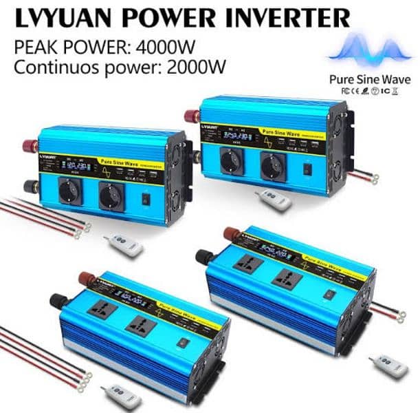 Converter 500w  4000w Car Power Inverters 12v 24v  Wholesale converter 1