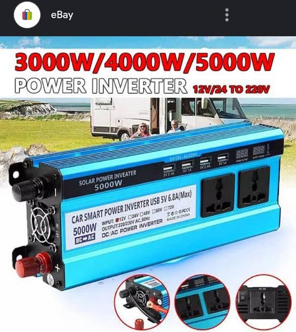 Converter 500w  4000w Car Power Inverters 12v 24v  Wholesale converter 2