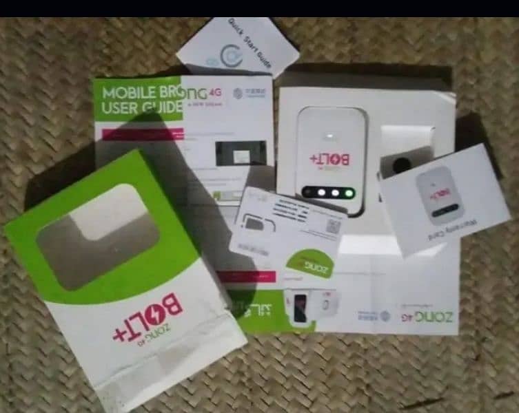 JAZZ SUPER 4G UNLOCKED ALL NETWORK WIFI INTERNET DEVICE BOX WARRANTY 2