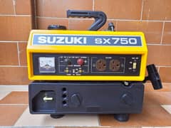 GENUINE JAPANESE MADE - SUZUKI SX750 (2-STROKE) PORTABLE GENERATOR