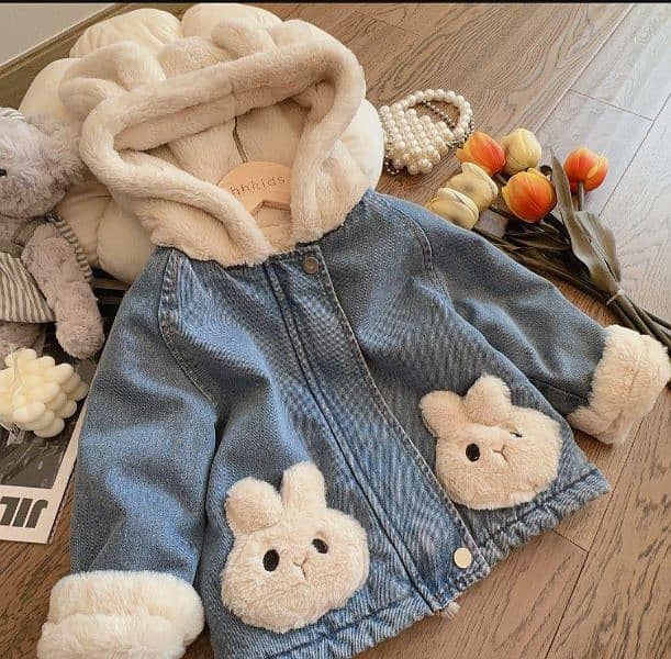 Stylish denim Jackets for kids 1