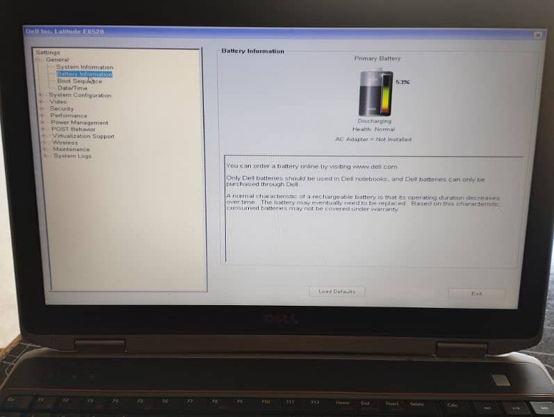 dell E6520 i5 2nd generation large display 1