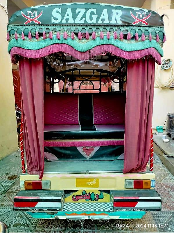 Sazgaar Rikshaw in 9/10 Condition. Home ise 3