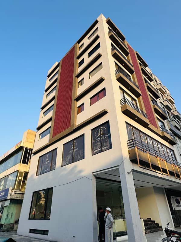 6 Marla Corner Brand New 7 Storey facing Talwar chowk Plaza For Sale At Hot & Premium Location Of Bahria Town Lahore 2