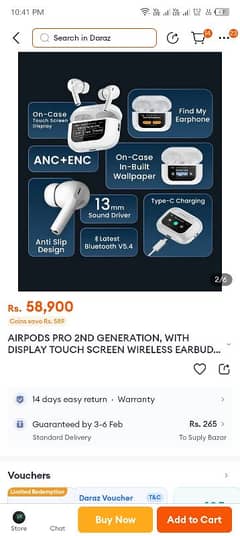 A9 pro Anc Enc with led airpods high quality