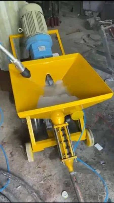 Grout pump, spray plaster machine & grout mixer !!! 6