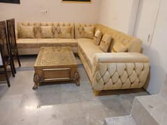 7 seater L shape corner sofa (Brand new)