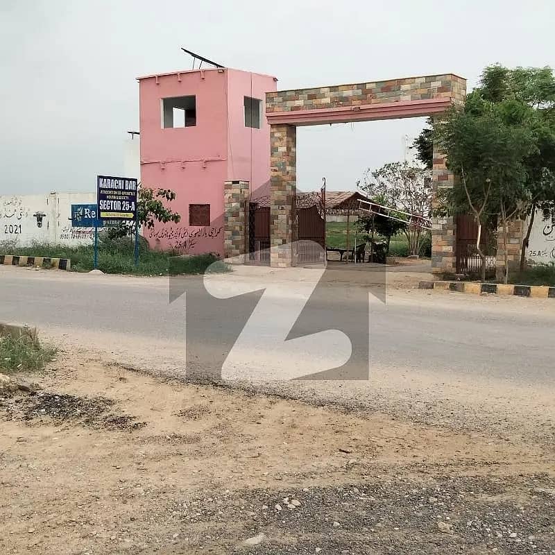 Centrally Located Residential Plot For sale In Sector 25-A - Karachi Bar Association Cooperative Housing Society Available 4