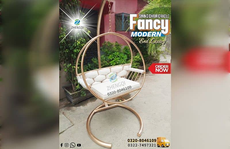 New Swing Chair Jhoola, Single & Double, Macrame Jhula, Hanging, COD 0