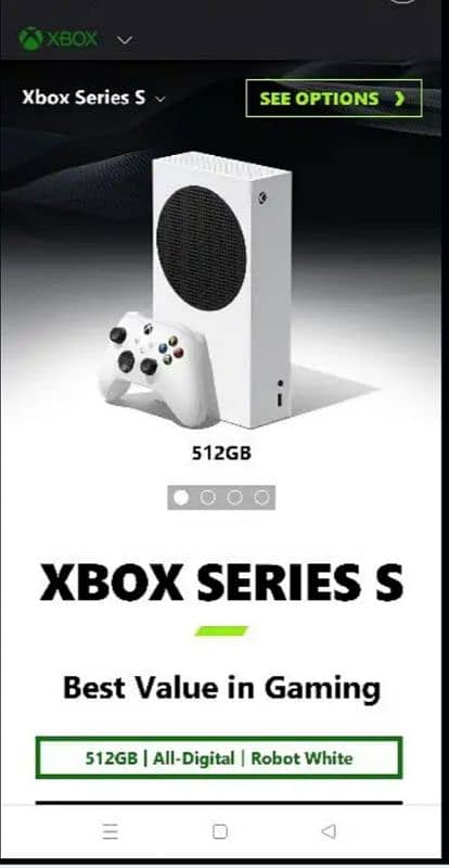 xbox series s 512gb complete box with 3months gamepas 7