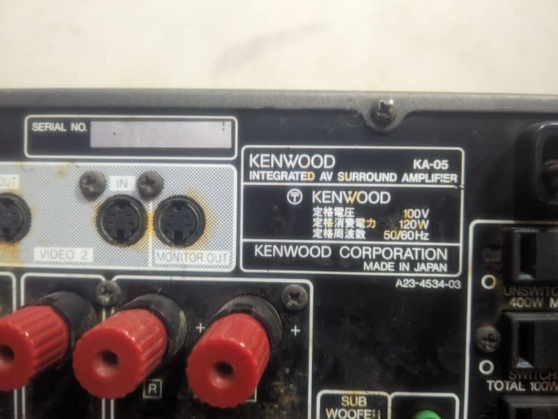 Kenwood amplifier 4