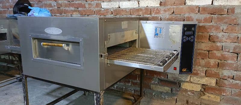 conveyor belt pizza oven 18" belt g&k master Korean best pizza machine 3