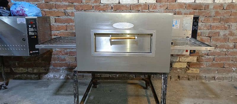 conveyor belt pizza oven 18" belt g&k master Korean best pizza machine 4