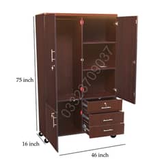 Lc11 6x4 feet wooden cupboard ,wardrobes cabinet almari safe furniture