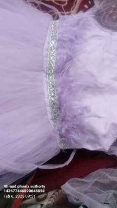 purple fairy frock