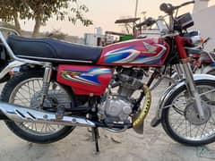 honda125 ۔۔2022 موڈل  saleارجنٹ