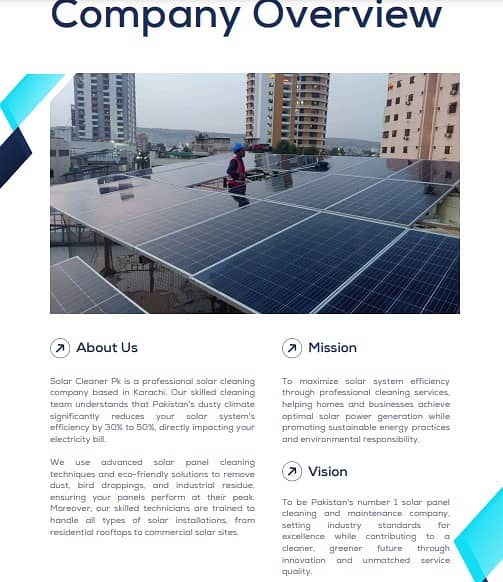 Solar Panel Cleaning, Solar Maintenance Services In Karachi 11