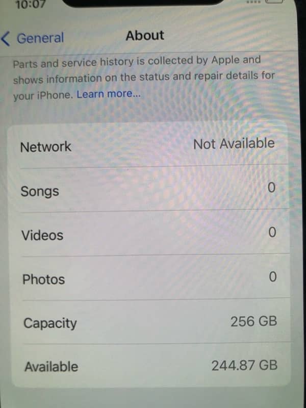 iphone X 256gb pta approved 3