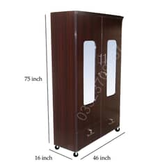 Sc3 wooden 6x4 feet showcase , cupboard almari wardrobe safe cabinet