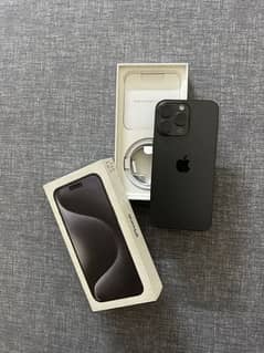 Iphone 15 Pro Max Black Titanium