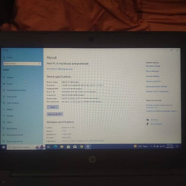 HP Stream 11Pro G4ee 11th gen 4/64 2