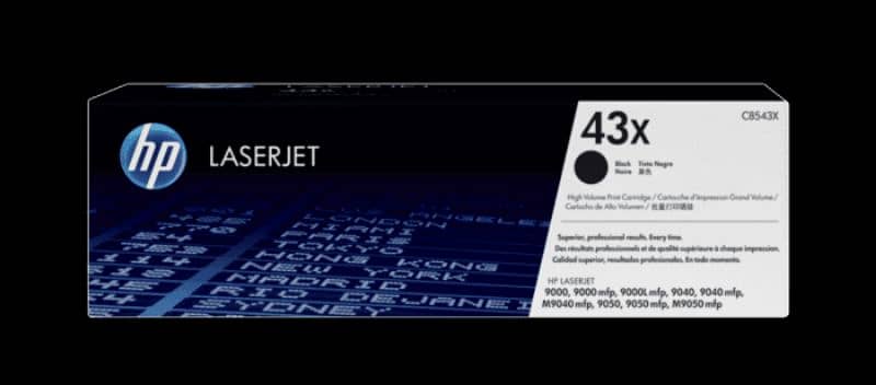 HP Laserjet 43x and 25x Toner Compatible 1