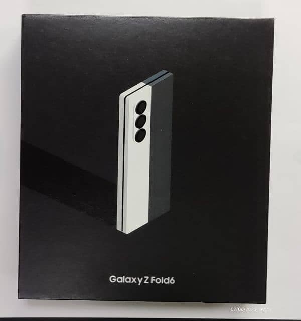 Samsung Z Fold 6 Black 256 GB New 0