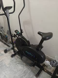 exercise cycle elliptical machine cross trainer magnetic upright bike