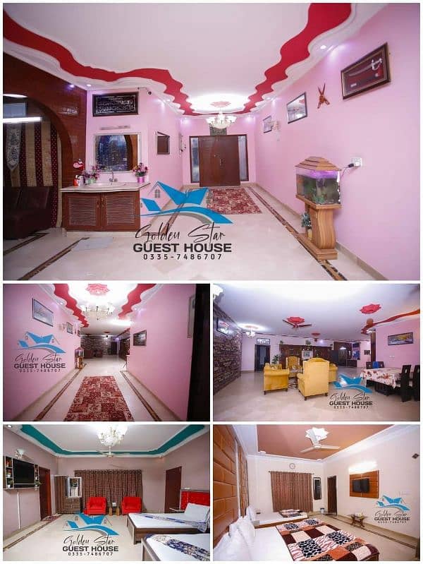 Five star guest house Johar Karachi 1