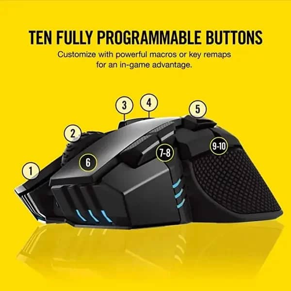 CORSAIR IRONCLAW RGB Wireless Gaming Mouse 1