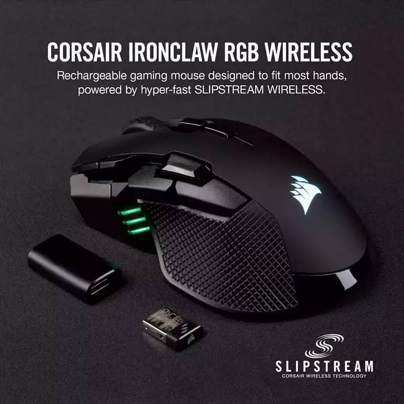 CORSAIR IRONCLAW RGB Wireless Gaming Mouse 2