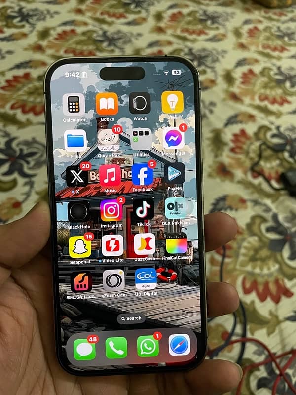 iphone 14 pro F. u 256gb 95% 1