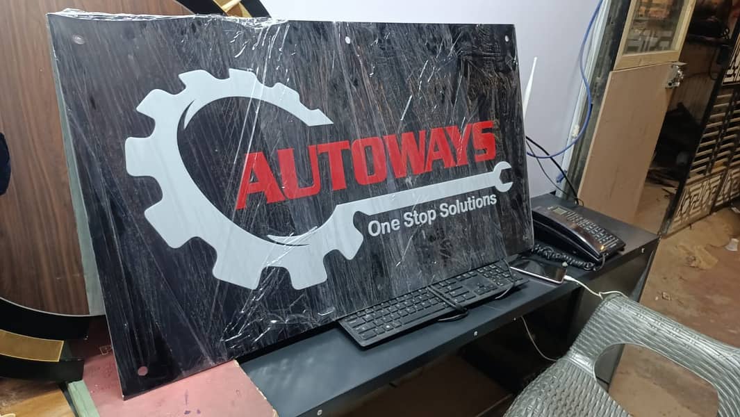 steel letters Board / sign board / Acrylic board / neon sign board 4