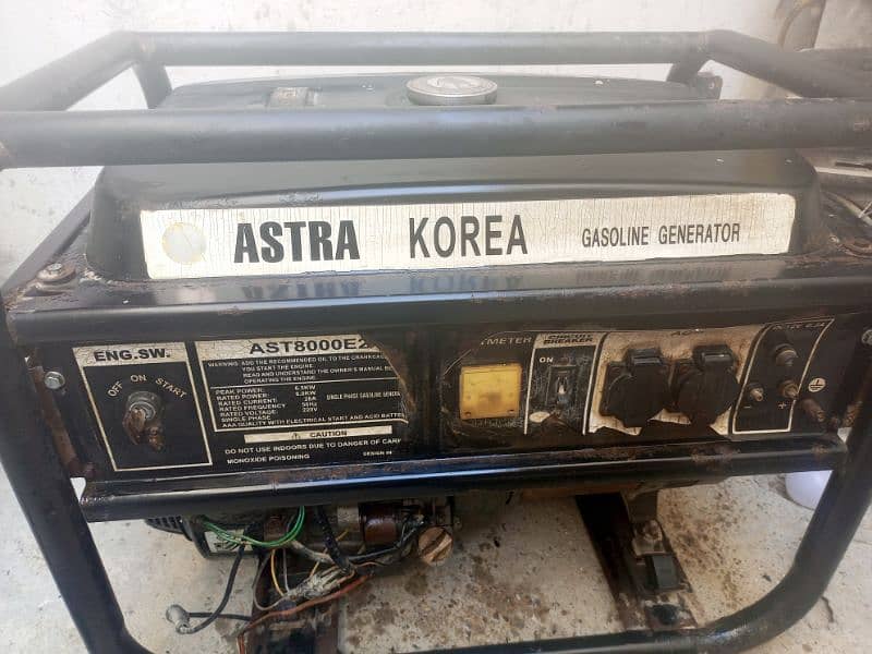 Astra Korea 6.5 kva 0