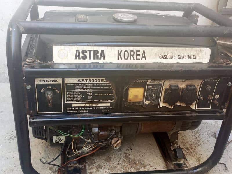 Astra Korea 6.5 kva 2