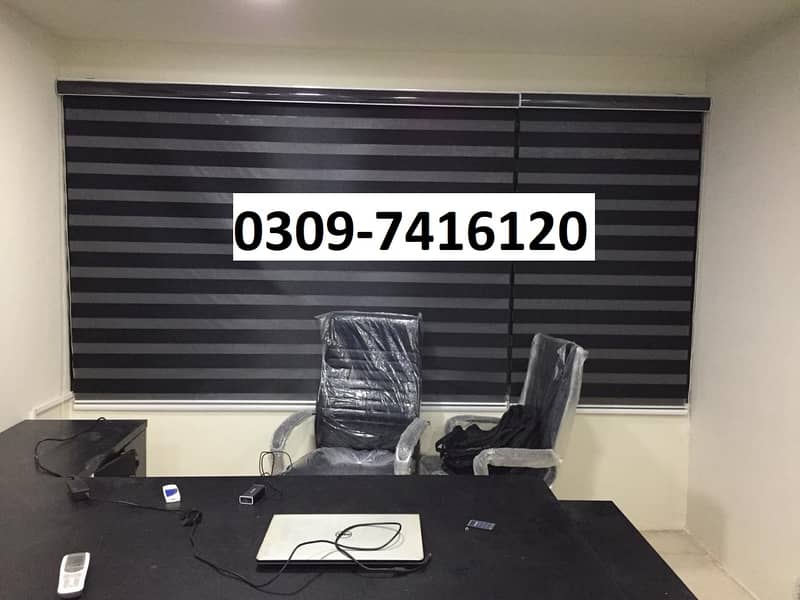 Roller Blinds window blind / Wall branding / Wooden Floor vinyl floor 0