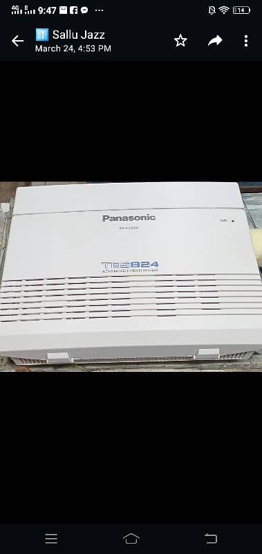 PANASONIC PABX  INTERCOM  Call : 0321-212-3558 2