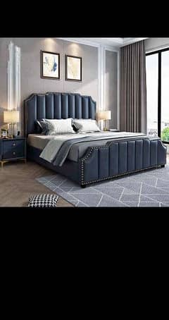 double bed \ king size bed \ wooden bed \ luxury bed \ bed for sale