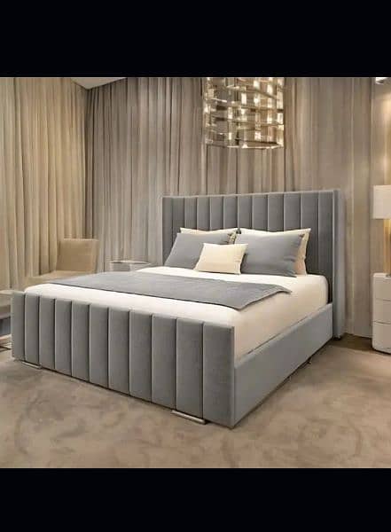 double bed \ king size bed \ wooden bed \ luxury bed \ bed for sale 14