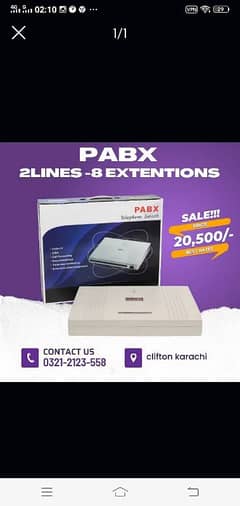 PANASONIC PABX  INTERCOM / TELEPHONE SETS  Call : 0321-212-3558