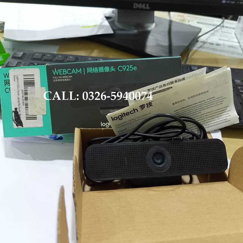 Logitech Webcam C925 e Pro HD 1080 p Cash on delivery in all over pak 1