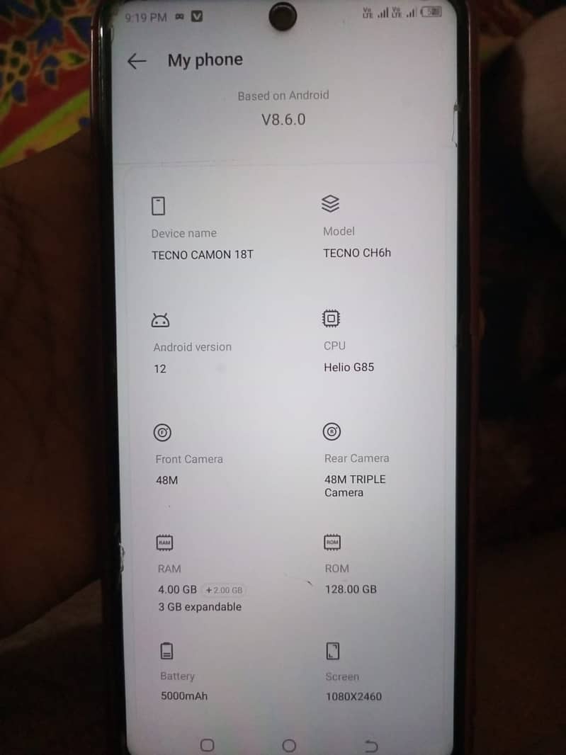 Tecno Camon 18T (4/128) 8