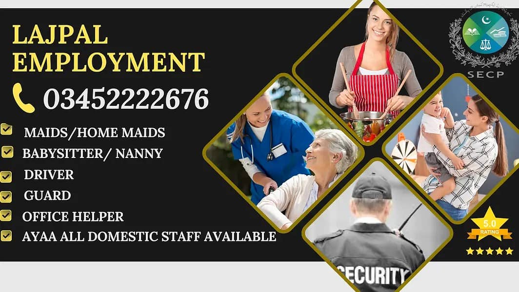 House Maids Nanny Maids Baby sitter Patient Care Cook Maid Available 0