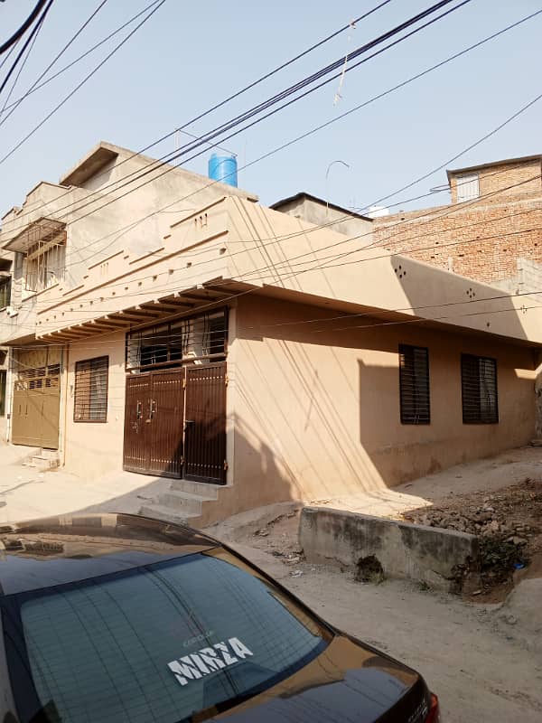 4 Marla Single Store House Railway Scheme 9 Faisal Colony Old Airport Link Road Gulzar e Qaid 0